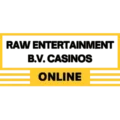 Raw Entertainment B.V. Casinos Logo White Background